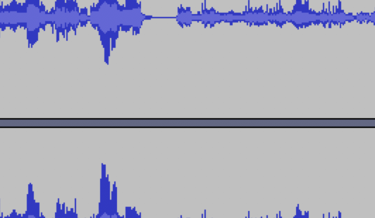 Audacity: Lautstärke eines Audios anpassen